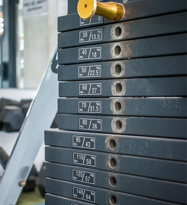 cable machine adjustable weights