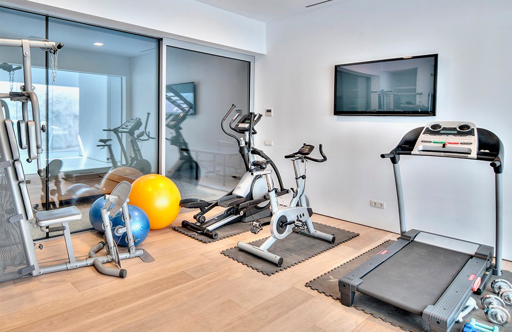 home gym setup