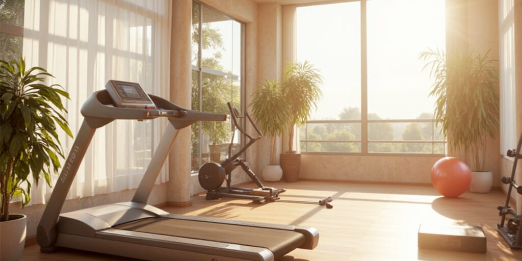 small space home gym ideas
